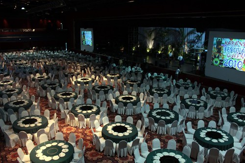 Elegant wedding setup at Hitashi Grand Ballroom